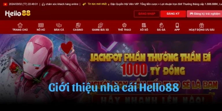 Giới thiệu nhà cái Hello88 