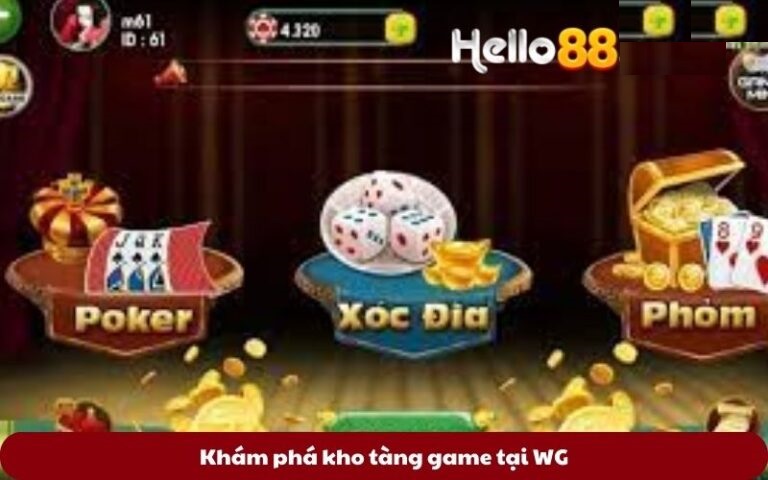 Khám phá kho tàng game tại WG